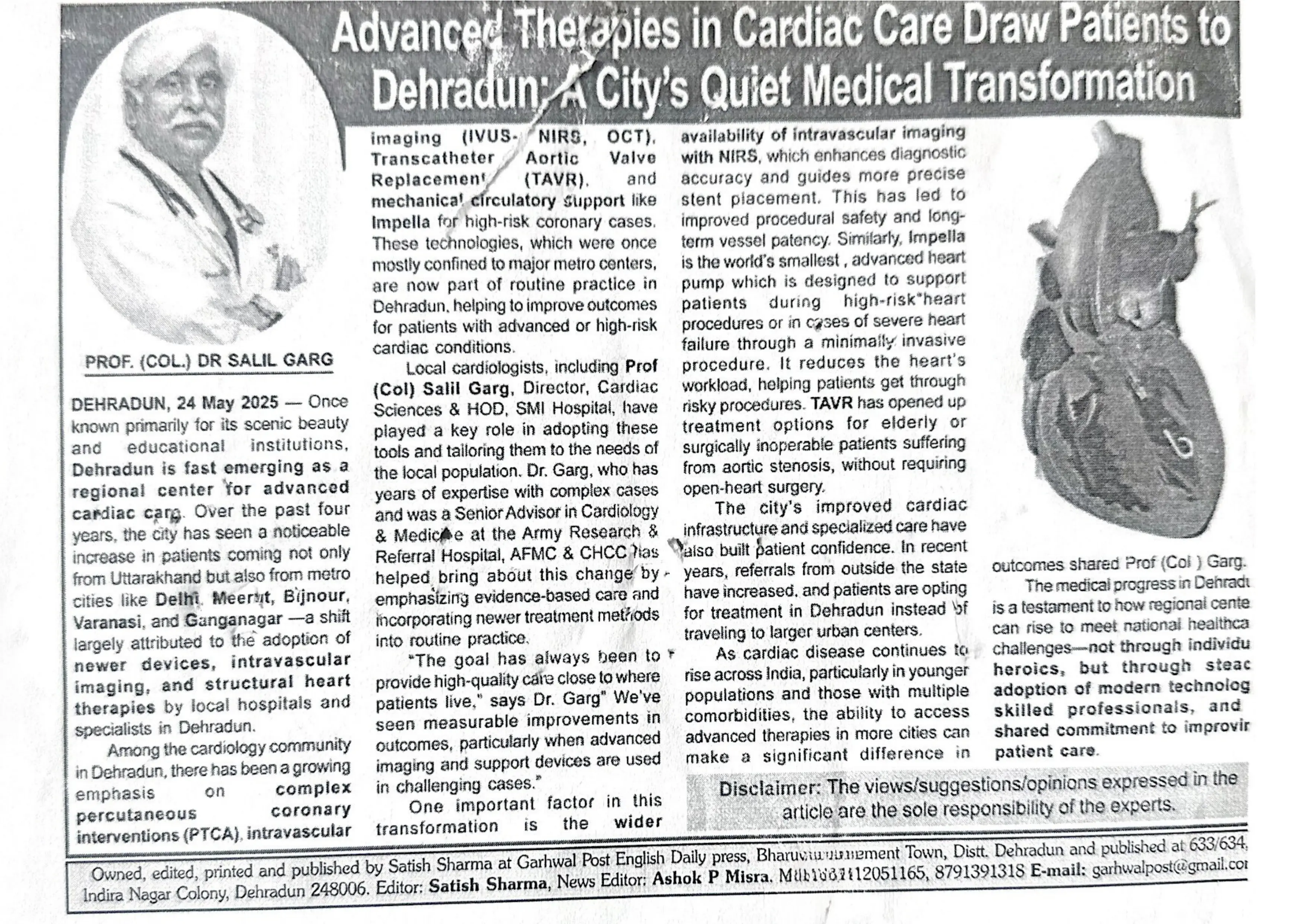 National Healthcare Leadership Award